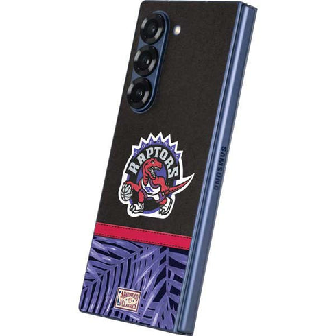 NBA Toronto Raptors Retro Palms Galaxy Z Fold6 Skin