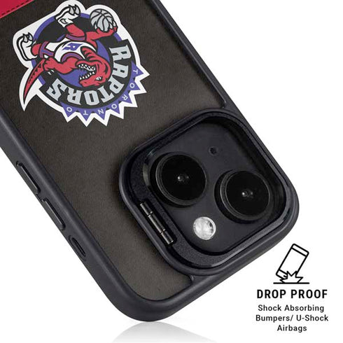 NBA Toronto Raptors Retro Palms iPhone 14 Plus Kickstand Case
