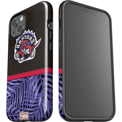 NBA Toronto Raptors Retro Palms iPhone 15 Impact Case