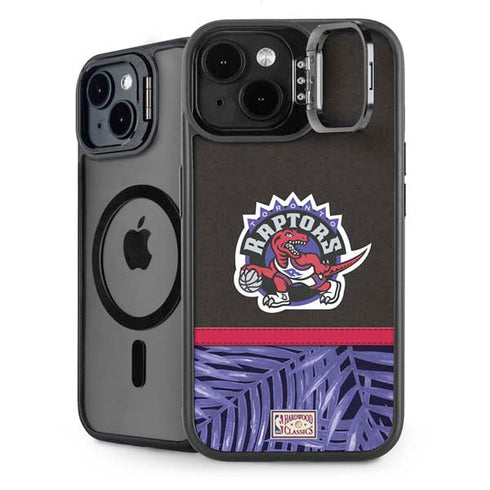 NBA Toronto Raptors Retro Palms iPhone 15 Kickstand Case