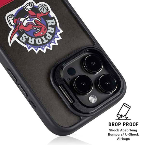 NBA Toronto Raptors Retro Palms iPhone 15 Pro Kickstand Case