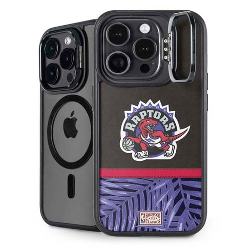 NBA Toronto Raptors Retro Palms iPhone 15 Pro Max Kickstand Case