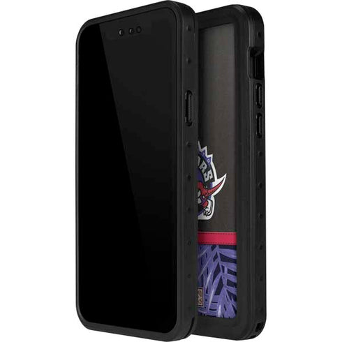 NBA Toronto Raptors Retro Palms iPhone 15 Pro Waterproof Case