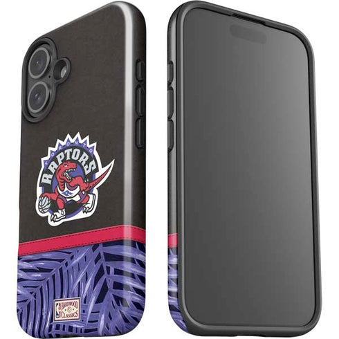 NBA Toronto Raptors Retro Palms iPhone 16 Impact Case