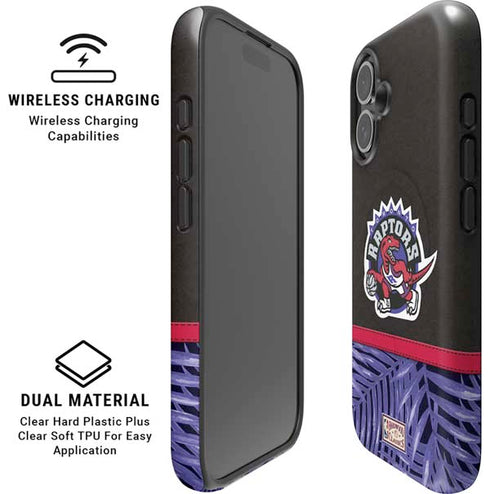 NBA Toronto Raptors Retro Palms iPhone 16 Plus Magsafe Impact Case