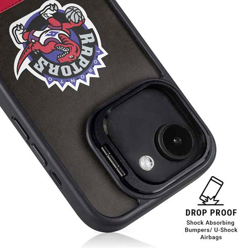 NBA Toronto Raptors Retro Palms iPhone 16e Kickstand Case