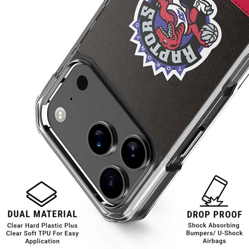 NBA Toronto Raptors Retro Palms iPhone 17 Pro Clear Case