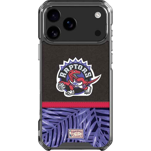 NBA Toronto Raptors Retro Palms iPhone 17 Pro Max Clear Case