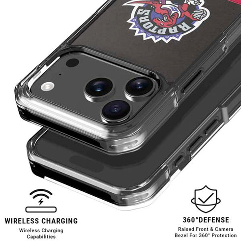 NBA Toronto Raptors Retro Palms iPhone 17 Pro Max Clear Case