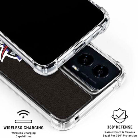 NBA Toronto Raptors Retro Palms Moto G Power 5G (2024) Clear Case
