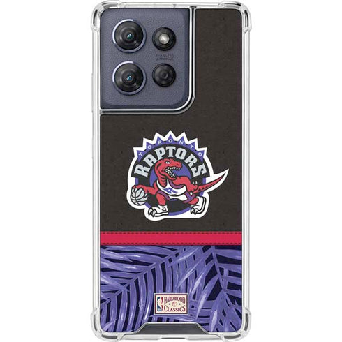 NBA Toronto Raptors Retro Palms Moto G Stylus 5G (2025) Clear Case