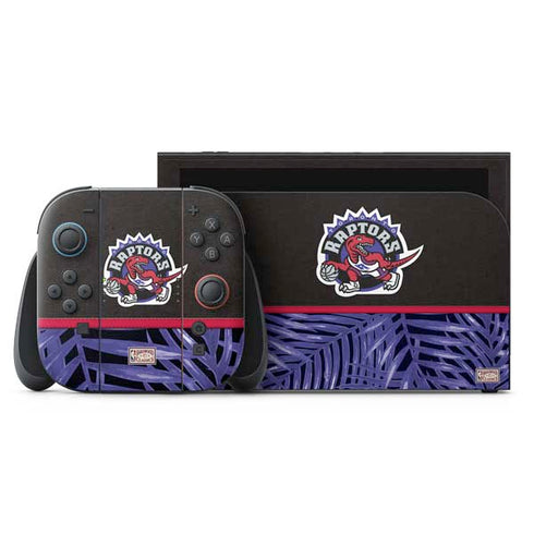 NBA Toronto Raptors Retro Palms Nintendo Switch 2 (2025) with Joy-Con Skin