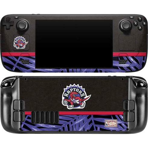 NBA Toronto Raptors Retro Palms Steam Deck Handheld Gaming Computer OLED Skin