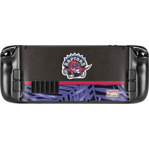 NBA Toronto Raptors Retro Palms Steam Deck Handheld Gaming Computer OLED Skin