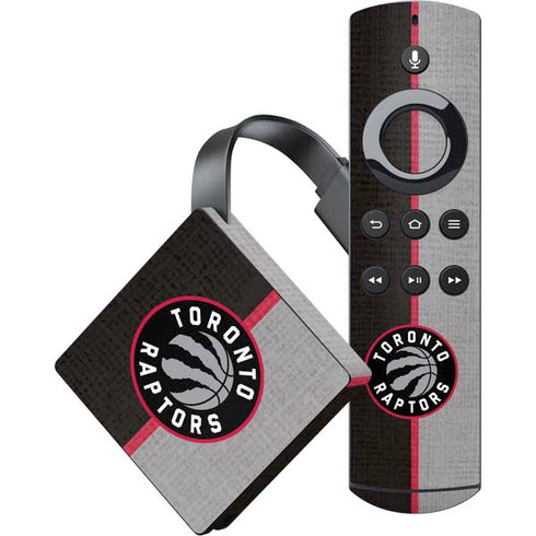 NBA Toronto Raptors Split Canvas Amazon Fire TV Skin