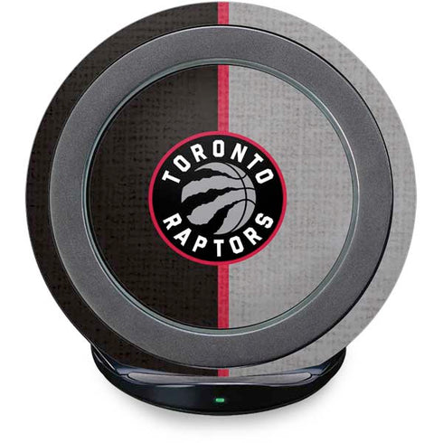NBA Toronto Raptors Split Canvas Fast Charge Wireless Charging Stand Skin