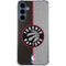 NBA Toronto Raptors Split Canvas Galaxy A35 5G Clear Case