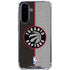 NBA Toronto Raptors Split Canvas Galaxy A36 5G Clear Case