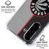 NBA Toronto Raptors Split Canvas Galaxy A36 5G Clear Case