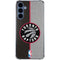 NBA Toronto Raptors Split Canvas Galaxy A55 5G Clear Case