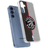 NBA Toronto Raptors Split Canvas Galaxy A55 5G Clear Case