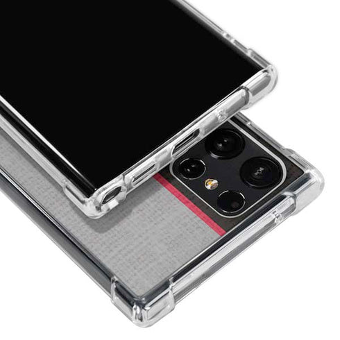 NBA Toronto Raptors Split Canvas Galaxy S23 Ultra Clear Case