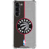 NBA Toronto Raptors Split Canvas Galaxy S24 FE Clear Case