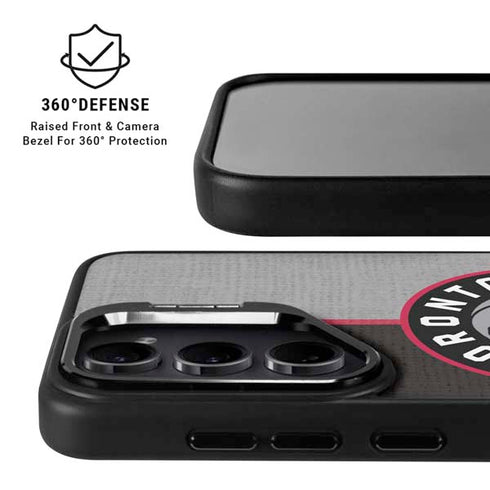 NBA Toronto Raptors Split Canvas Galaxy S25 Kickstand Case