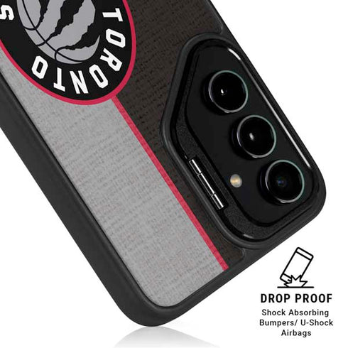 NBA Toronto Raptors Split Canvas Galaxy S25 Kickstand Case