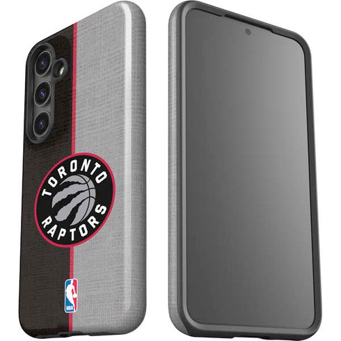 NBA Toronto Raptors Split Canvas Galaxy S25 Plus Impact Case