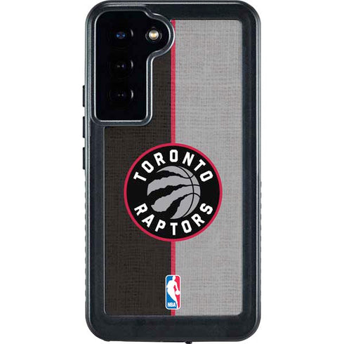 NBA Toronto Raptors Split Canvas Galaxy S24 Plus Waterproof Case