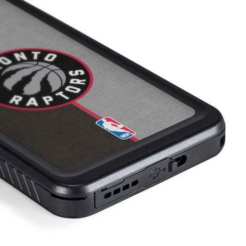 NBA Toronto Raptors Split Canvas Galaxy S24 Plus Waterproof Case