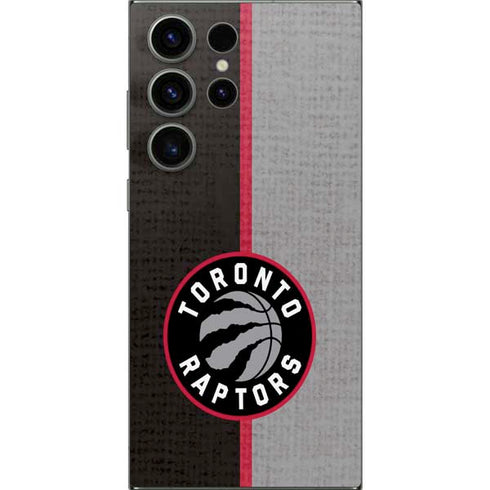 NBA Toronto Raptors Split Canvas Galaxy S25 Ultra Skin