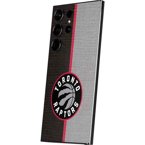 NBA Toronto Raptors Split Canvas Galaxy S25 Ultra Skin