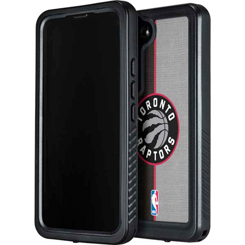 NBA Toronto Raptors Split Canvas Galaxy S24 Waterproof Case