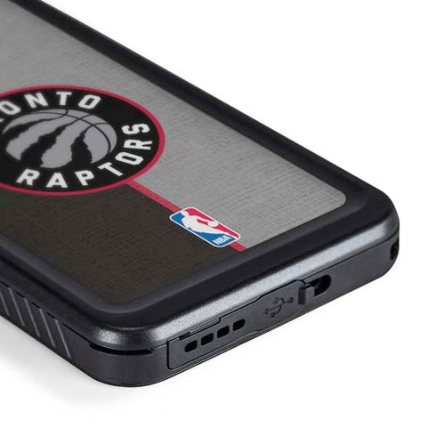 NBA Toronto Raptors Split Canvas Galaxy S24 Waterproof Case