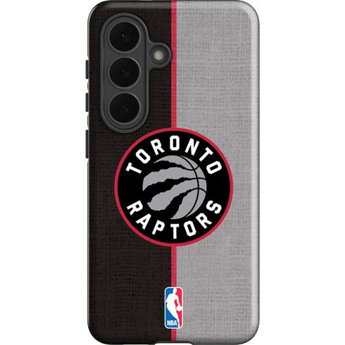 NBA Toronto Raptors Split Canvas Galaxy S26 Impact Case