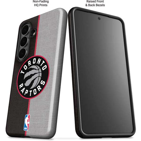 NBA Toronto Raptors Split Canvas Galaxy S26 Impact Case
