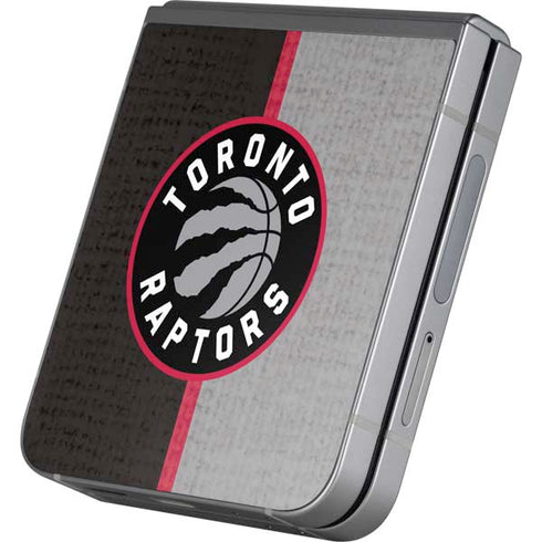 NBA Toronto Raptors Split Canvas Galaxy Z Flip6 Skin