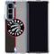 NBA Toronto Raptors Split Canvas Galaxy Z Fold5 5G Clear Case