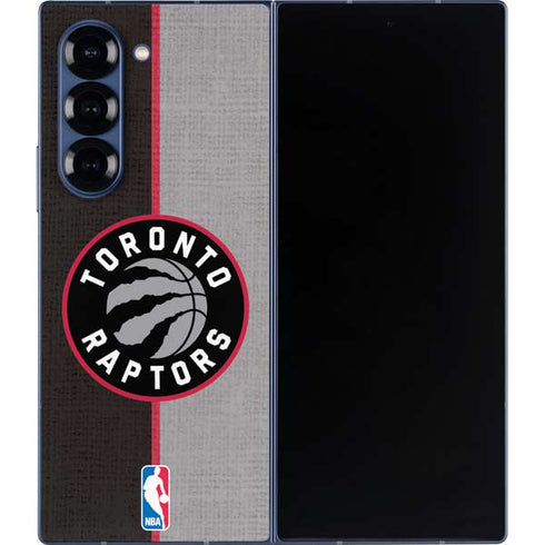 NBA Toronto Raptors Split Canvas Galaxy Z Fold6 Skin