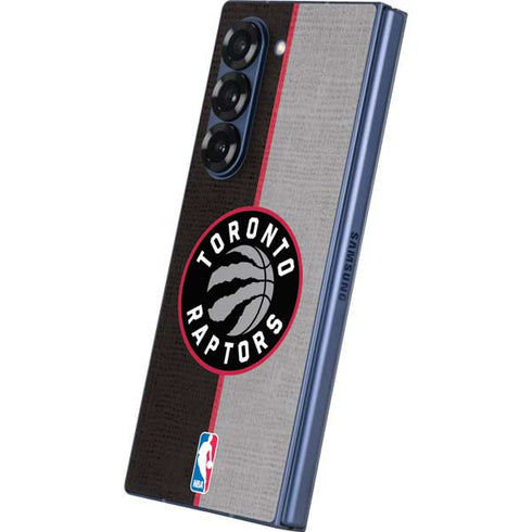 NBA Toronto Raptors Split Canvas Galaxy Z Fold6 Skin