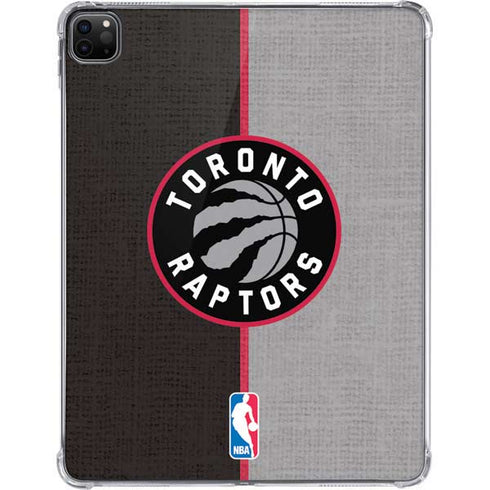 NBA Toronto Raptors Split Canvas iPad Pro 11in (2024) Clear Case