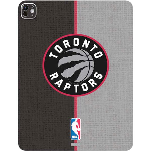 NBA Toronto Raptors Split Canvas iPad Pro 13in M4 (2024) Skin