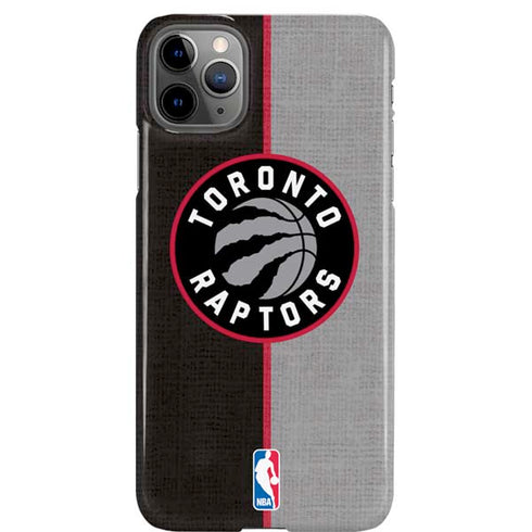 NBA Toronto Raptors Split Canvas iPhone Cases