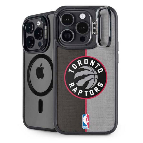 NBA Toronto Raptors Split Canvas iPhone 14 Pro Kickstand Case