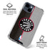 NBA Toronto Raptors Split Canvas iPhone 15 Clear Case