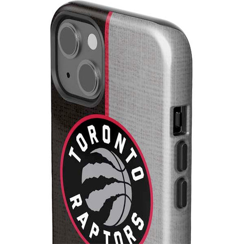 NBA Toronto Raptors Split Canvas iPhone 15 Impact Case