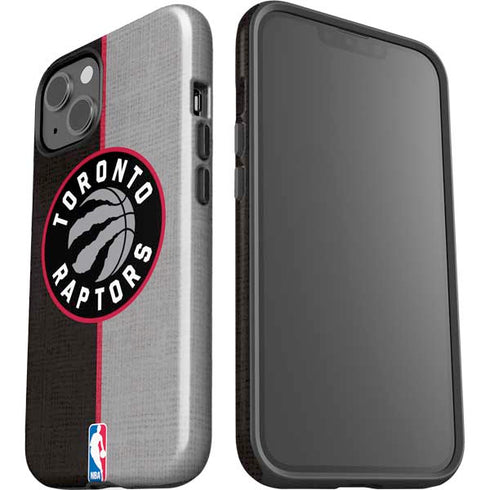 NBA Toronto Raptors Split Canvas iPhone 15 Impact Case