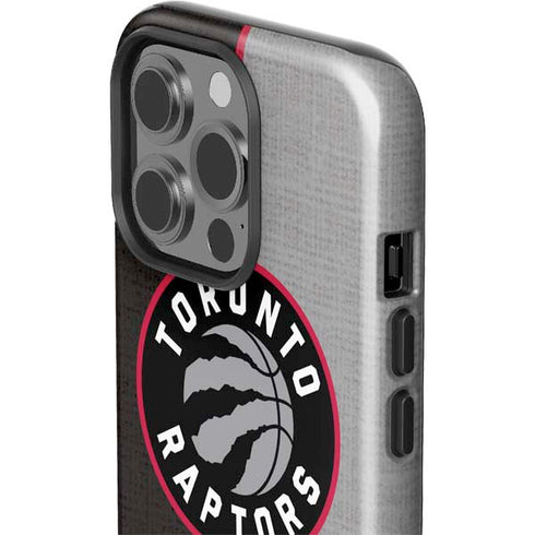 NBA Toronto Raptors Split Canvas iPhone 15 Pro Impact Case